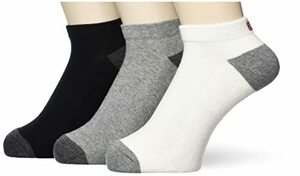 [チャムス] 防寒具セット 3P CHUMS Logo Ankle Socks クリア S