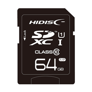 【5個セット】 HIDISC SDXCカード 64GB CLASS10 UHS-1対応 HDSDX64GCL10UIJP3X5 /l