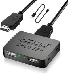 HDMI 分配器 1入力2出力 HDMIスプリッター OULEKE 同時出力