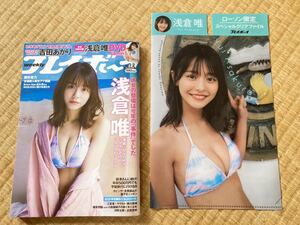 週刊プレイボーイ 浅倉唯 DVD 特典 クリアファイル 吉田あかり 櫻井音乃 なな茶 名取くるみ 小日向ゆか 新品未開封