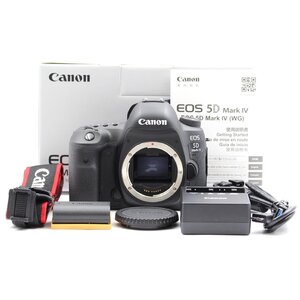 シャッター数2501枚 CANON EOS 5D Mark IV ボディ デジタル一眼レフカメラ キヤノン