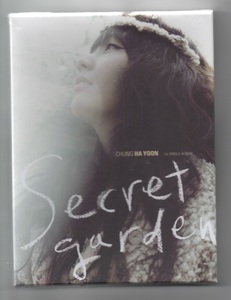 韓国CD★ チョン・ハユン 1st single album 「SECRET GARDEN」　★　未開封品　★　CHUNG HA YOON