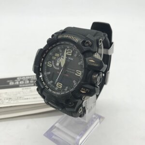 ◎N337 稼働品 CASIO カシオ G-SHOCK マスターオブG マッドマスター 電波ソーラー GWG-1000 箱無し 樹脂(ma)