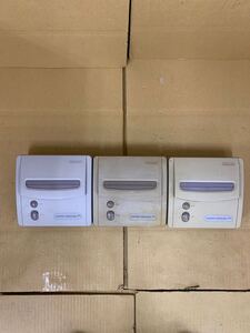 ニンテンドー スーパーファミコンジュニア SHVC-101 本体 3台まとめ 動作品 1220-204