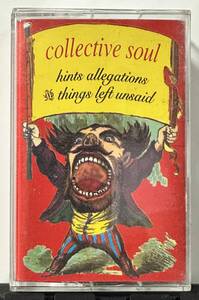 中古US盤カセットテープ現状出品：COLLECTIVE SOUL/HINTS ALLEGATIONS AND THINGS LEFT UNSAID (US盤)