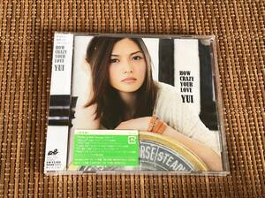 YUI/How Crazy Your Love 新品CD 通常盤 Flower Flower