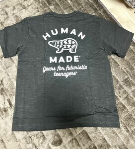【美品】~HUMAN MADE~ 半袖Tシャツ XL ヒューマンメイド 希少 レア ブラック 黒 A Bathing APE