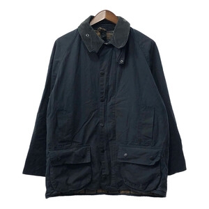 イングランド製 Barbour バブアー BEAUFORT ビューフォート オイルドジャケット ネイビー (メンズ 44) Q3836