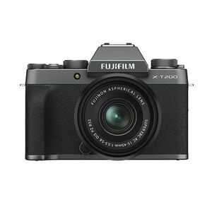 中古 １年保証 美品 FUJIFILM X-T200 レンズキット ダークシルバー