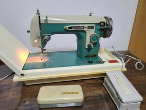 ◎ JANOME　MODEL HL2-350型　ジャノメミシン　１円スタート！　 アンティークミシン