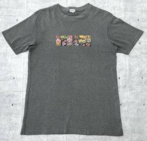 Paul Smith 花柄 プリント 半袖 Tシャツ 霜降りボディ ポールスミス　　日本製 ハイクオリティー ショートスリーブ クルーネック 玉9899