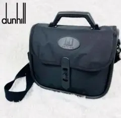 【美品】 dunhill ダンヒル カメラ ショルダー バッグ ブラック