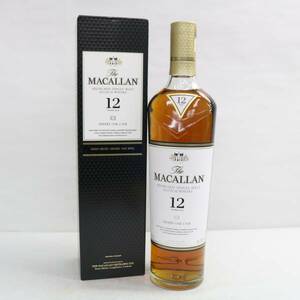 MACALLAN（マッカラン）12年 シェリーオークカスク 40％ 700ml ※ラベル汚れ R24F090059