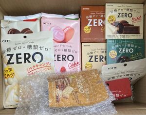 ロッテZERO☆当選品　チョコ,クッキー　ZERO詰め合わせ10個セット　糖類砂糖ゼロ　ダイエット