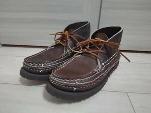 ★アローモカシン　ARROW MOCCASIN　モカシンブーツ　★厚手レザー使用　★ビルケンシュトックビブラム製　カスタムソール