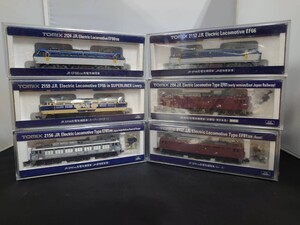 TOMIX トミックス 2112 2124 2152 2156 2159 2194 JR EF66形 EF81形 6個セット 合計6両 N-GAUGE Nゲージ