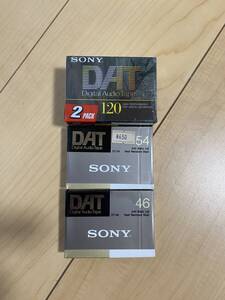 SONY　DT-120RA　DT-54RN　DT-46RN　DATテープ　未使用未開封