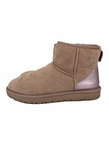 UGG australia◆Classic Mini II Metallic Boot/ブーツ/25cm/ピンク/1019029