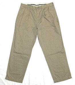 【90s】POLO RALPH LAUREN ANDREW PANT ポロラルフローレン 2タック チノパンツ メンズW36 ベージュ ヴィンテージ オリジナル ポロチノ1