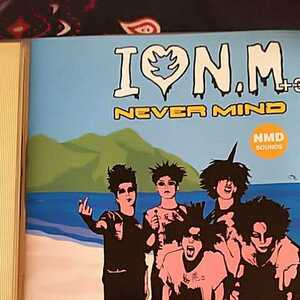 NEVER MIND「I LOVE N.M+3」ステッカー付