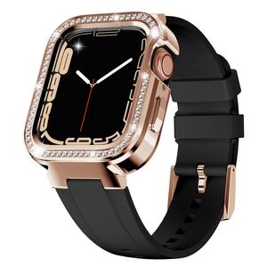 Apple Watch アップルウォッチ 金属カバー ベルト　バンド　レディース