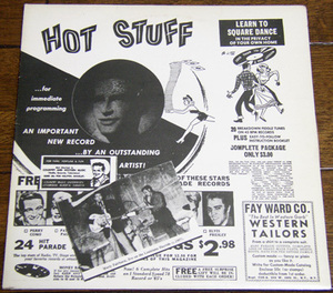 Werly Fairburn - Hot Stuff - 10インチ レコード / 50s,ロカビリー,Everybody