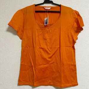 新品　label Tシャツ　オレンジ　UVカット　XL