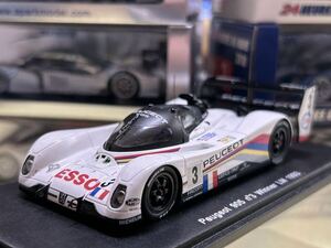 スパーク spark 1/43 Peugeot 905 n°3 - Winner LM 1993 [43LM93]