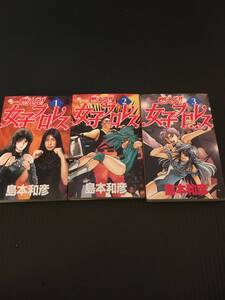 燃える女子プロレス　全3冊セット　激レア