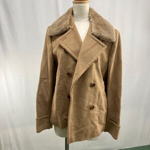 $【売り切り】MaxMara マックスマーラ コート レディース キャメル ブラウン系 RN73136 32/42/120 冬服 上着 ブランドコート