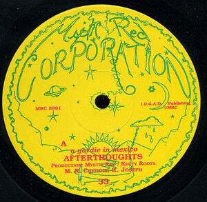 10 Mystic Red Afterthoughts MRC8891 Mystic Red Corporation UK Vinyl /00200