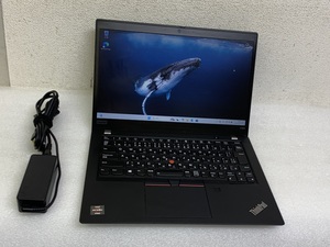 lenovo thinkpad x395 20NMS1000 AMD Ryzen 5 PRO 3500U メモリ16GB SSD256GB 13.3 レノボ ノートパソコン 中古 USED LAPTOP