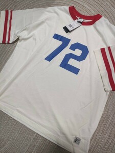 新品 定価6930 NIKE 72プリント ビッグシルエット 半袖 Tシャツ XXL レトロデザイン 2024年モデル ナイキ メンズ 大きいサイズ