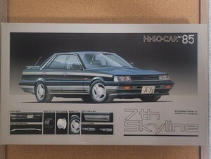 希少! 未組立 フジミ R31スカイライン 前期 パサージュ GTターボ 4ドアHT ハイソカープラモデル フジミ模型 日産 アイスピード ホイール