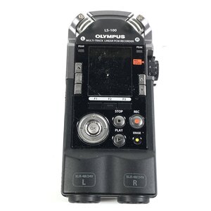 OLYMPUS LS-100 オリンパス マルチトラックリニアPCMレコーダー◆簡易検査品