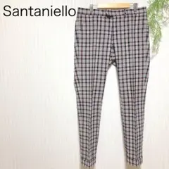 訳あり　Santaniello サンタニエッロ　カジュアルパンツ　センタープレス