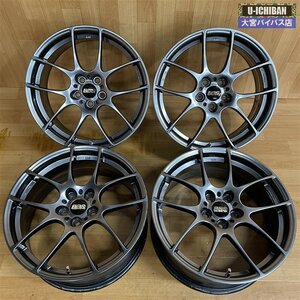 鍛造 BBS RF RF504 17インチ 7.5J +48 5H 100 4本 VW ポロ ～50系 プリウス 86 BRZ インプレッサ レガシィ 等 □004