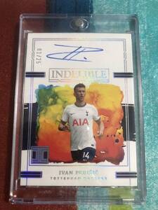 01/25 イヴァンペリシッチ PANINI IMPECCABLE SOCCER INDELIBLE INK TOTTENHAM HOTSPUR IVAN PERISIC トッテナム オンカード 直筆サイン