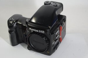 MAMIYA 645 PRO AEファインダー マガジン付 マミヤ 中判 フィルム カメラ [管MA4876