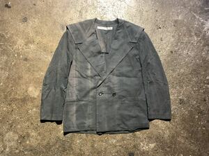 COMME des GARCONS コムデギャルソン 1980s 初期 脱色セーラーカラージャケット 80s