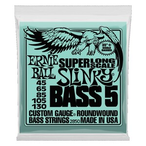 アーニーボール ERNIE BALL #2850 Super Long Scale Slinky Bass 5 5弦用ベース弦