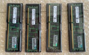 MacPro Late2013メモリ 16GBx4枚 計64GB DDR3 PC3 14900R(1866MHz) 240pin ECC REG 動作保証あり(メモリ専用ケース付)