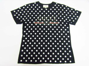 GUCCI グッチ シェリーライン ポルカドット TEE Tシャツ 半袖 615044XJCLK メンズ★FG7516