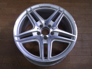 メルセデスベンツ AMG W204 Ｃクラス 純正 一本 18×8.5J+54 PCD112 A2044014202 S212 X164 W638 W639 ゴルフ トゥーラン ヴァリアント