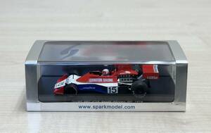 新品未展示 1/43 Spark スパーク Tyrrel ティレル 007 1976年 F1 南アフリカGP #15 Ian Scheckter イアン・シェクター S1733