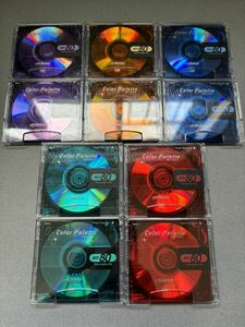 MD ミニディスク minidisc 中古 初期化済 Victor ビクター Color Palette 80 10枚セット