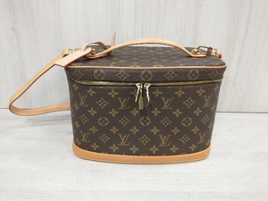 【鑑定書付き】LOUIS VUITTON ルイ・ヴィトン モノグラム AS0936 ニース コスメボックス バッグ バニティバッグ 店舗受取可