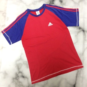 アディダス adidas 良品 半袖 Tシャツ サイズ160 キッズ 子供服 U-007898 ゆうパケット