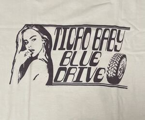 【SALE】Blue drive ガールプリントTシャツ　ticro サイケデリックTシャツ