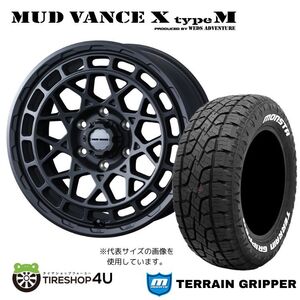 4本セット マッドヴァンスX タイプM VANCE 18x9.0J 6/139.7 +50 FMB MONSTA モンスタ テレーングリッパー A/T 285/60R18 WL ランクル300系